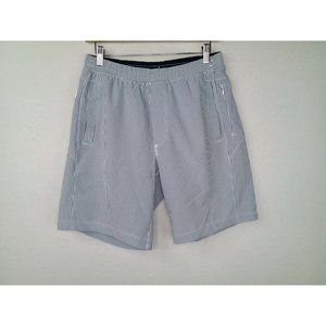 Birddog Large Striped Pull-On Relaxed Shorts